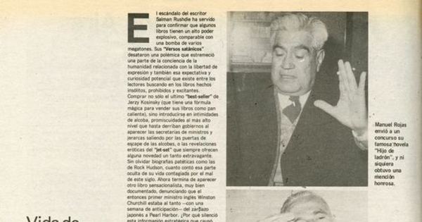 Vida de escritores, lo que queda en el tintero