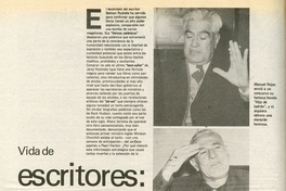Vida de escritores, lo que queda en el tintero