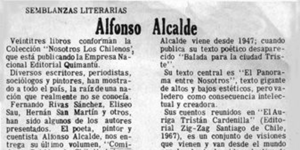 Alfonso Alcalde