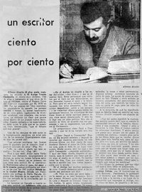 Un escritor ciento por ciento