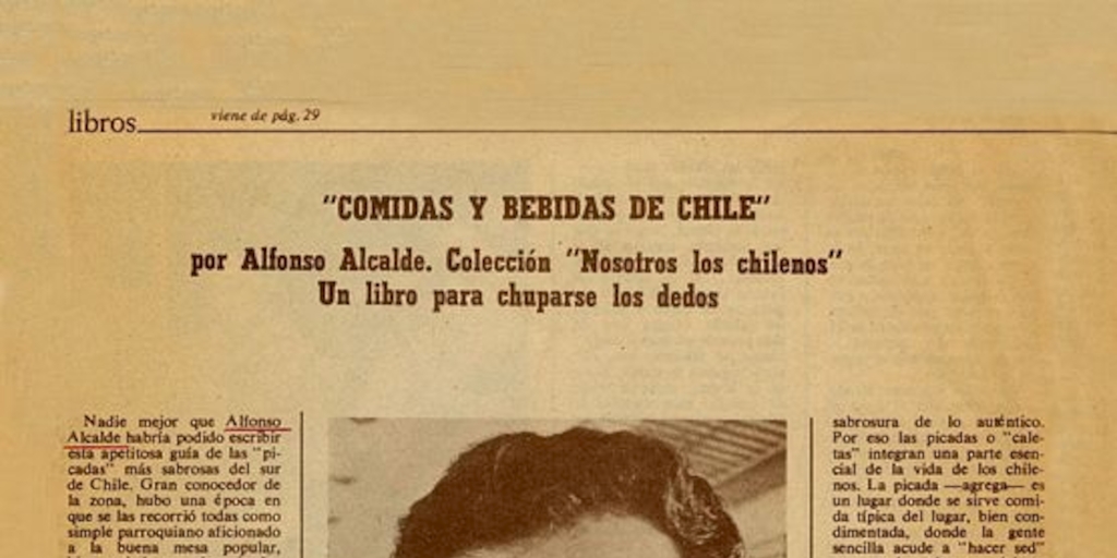 Comidas y bebidas de Chile