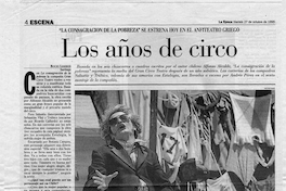 Los años de circo