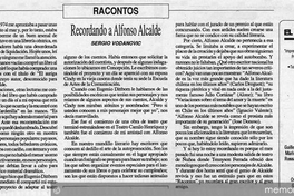 Recordando a Alfonso Alcalde