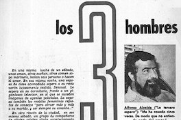 Los tres hombres de un sábado