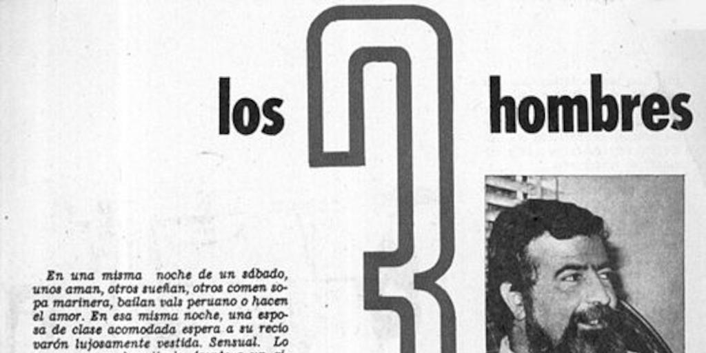 Los tres hombres de un sábado