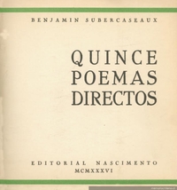 Quince poemas directos