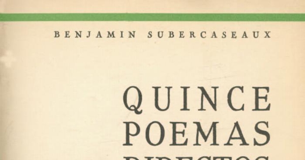 Quince poemas directos