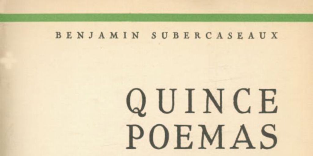 Quince poemas directos