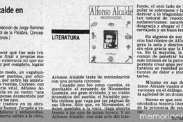 Alfonso Alcalde en cuento