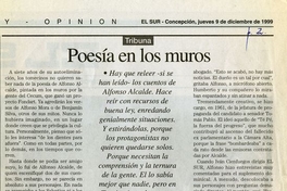 Poesía en los muros