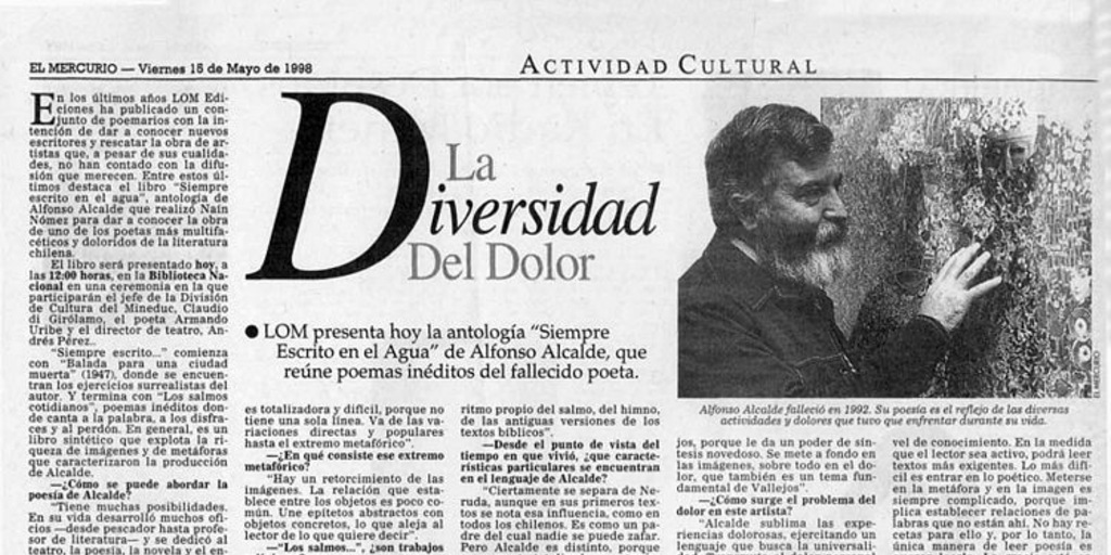 La diversidad del dolor