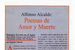 Poemas de amor y muerte