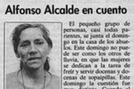 Alfonso Alcalde en cuento