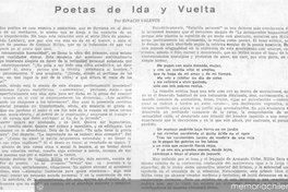 Poetas de ida y vuelta