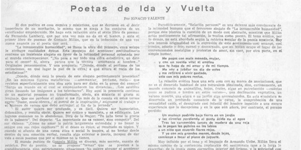 Poetas de ida y vuelta