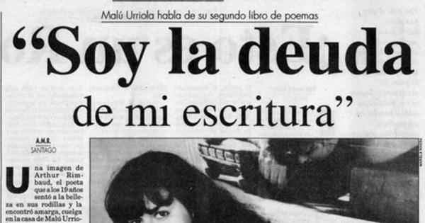 Soy la deuda de mi escritura