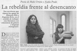 La rebeldía frente al desencanto