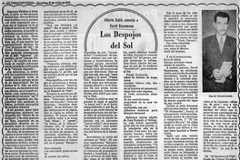 Los despojos del sol