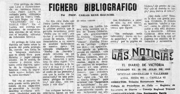 Fichero bibliográfico