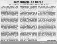 Comentario de libros : Vida de perras