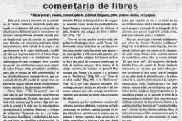 Comentario de libros : Vida de perras