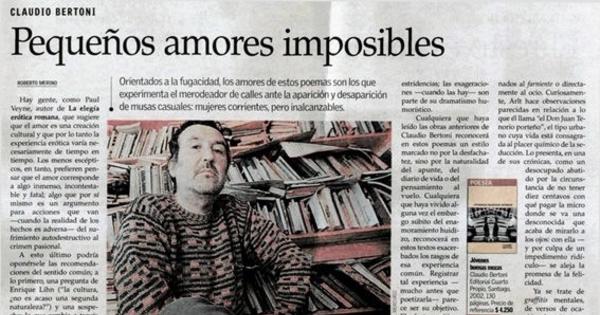 Pequeños amores imposibles