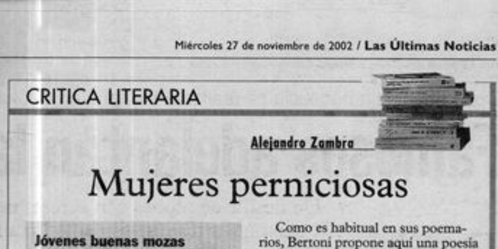 Mujeres perniciosas