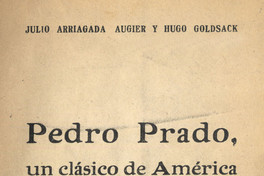 Pedro Prado : un clásico de América