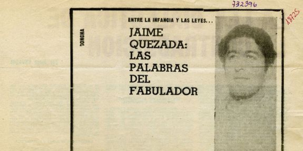 Jaime Quezada: las palabras del fabulador