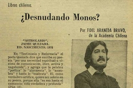 ¿Desnudando monos?