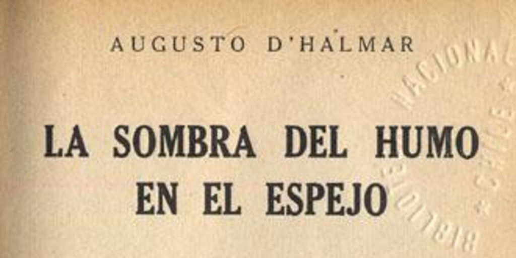 La sombra del humo en el espejo