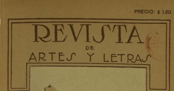 Revista de artes y letras: año 2, n° 3, 1 de mayo de 1918