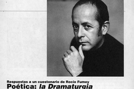 Poética, la dramaturgia del espacio