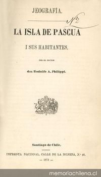 La Isla de Pascua i sus habitantes