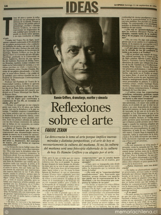 Reflexiones sobre el arte