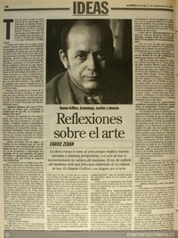 Reflexiones sobre el arte