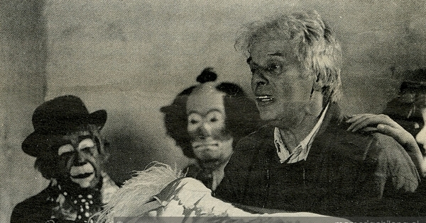 Alejandro Jodorowsky en rodaje, ca. 1991