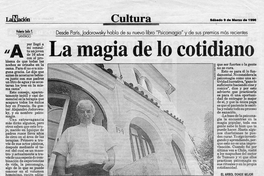 La magia de lo cotidiano