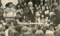 Alejandro Jodorowsky en la Universidad Católica, 1991