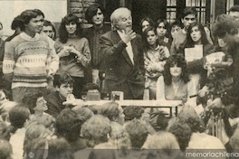 Alejandro Jodorowsky en la Universidad Católica, 1991