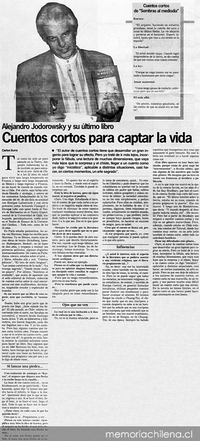 Cuentos cortos para captar la vida