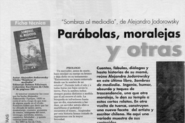 Parábolas, moralejas y otras hierbas