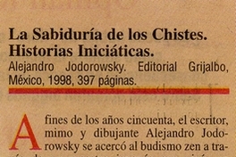 La sabiduría de los chistes