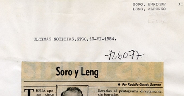 Soro y Leng