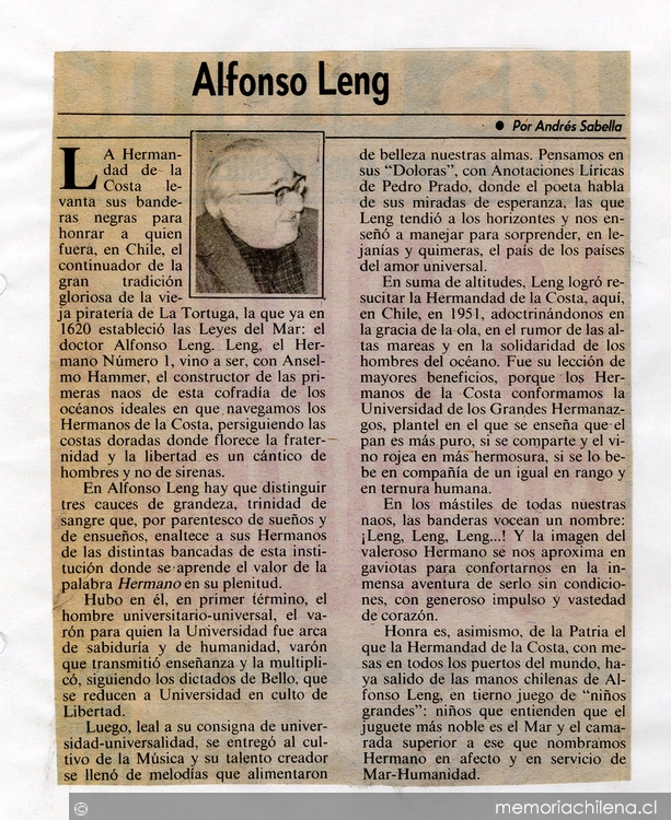 Alfonso Leng