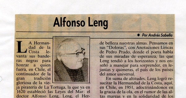 Alfonso Leng