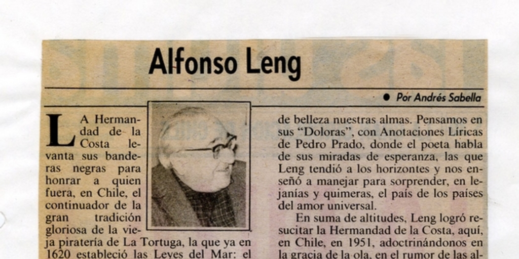 Alfonso Leng