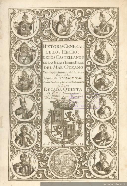 Historia general de los hechos de los castellanos en las Islas i Tierra firme del Mar Océano