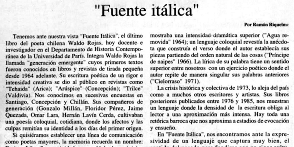 "Fuente itálica"