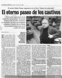 El eterno paseo de los cautivos